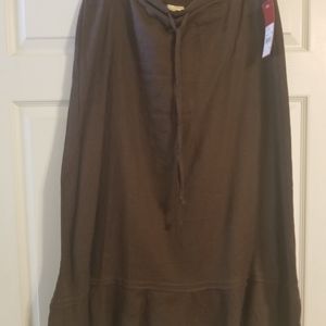 NWT Choices Linen Long Skirt w/Discounted Shipping